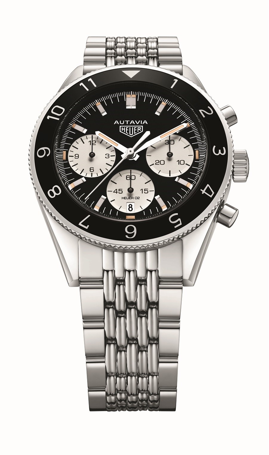 08 TAG Heuer AUTAVIA 2017 STEEL STRAP