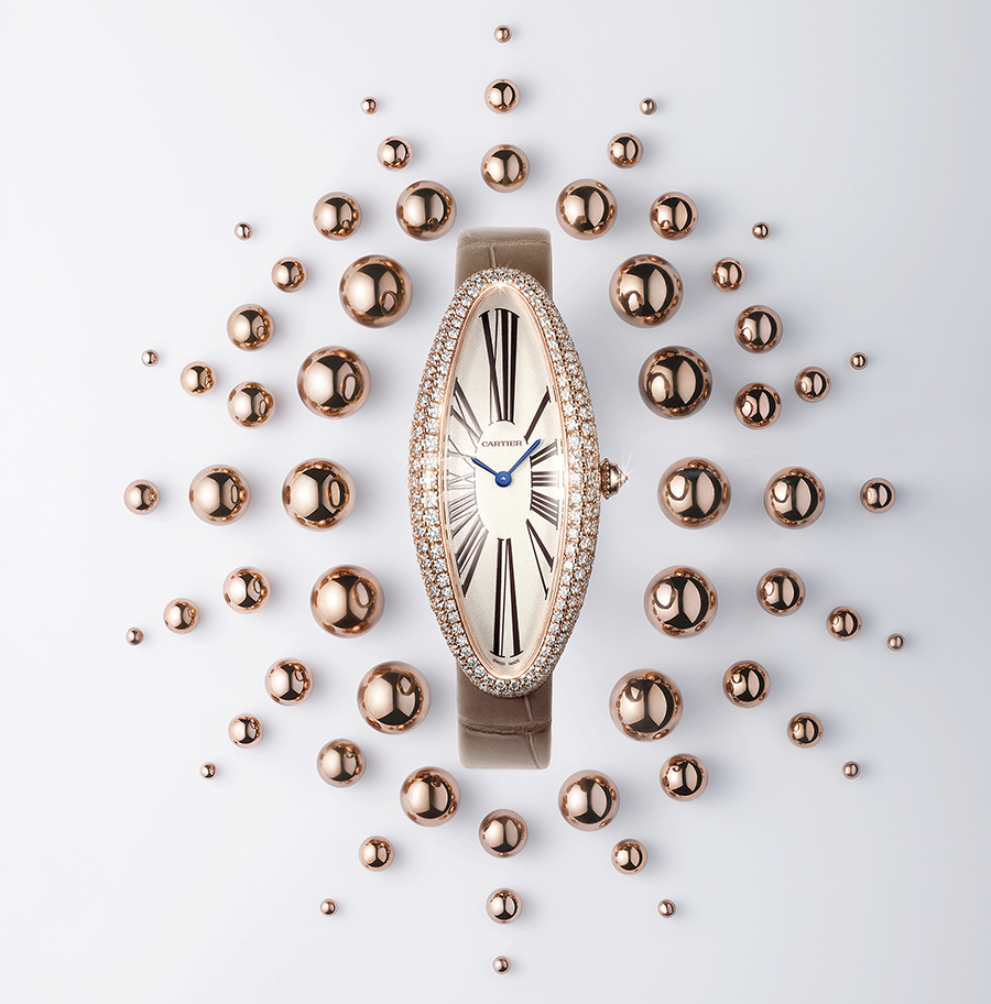 Cartier Baignoire Allongée Watch 8