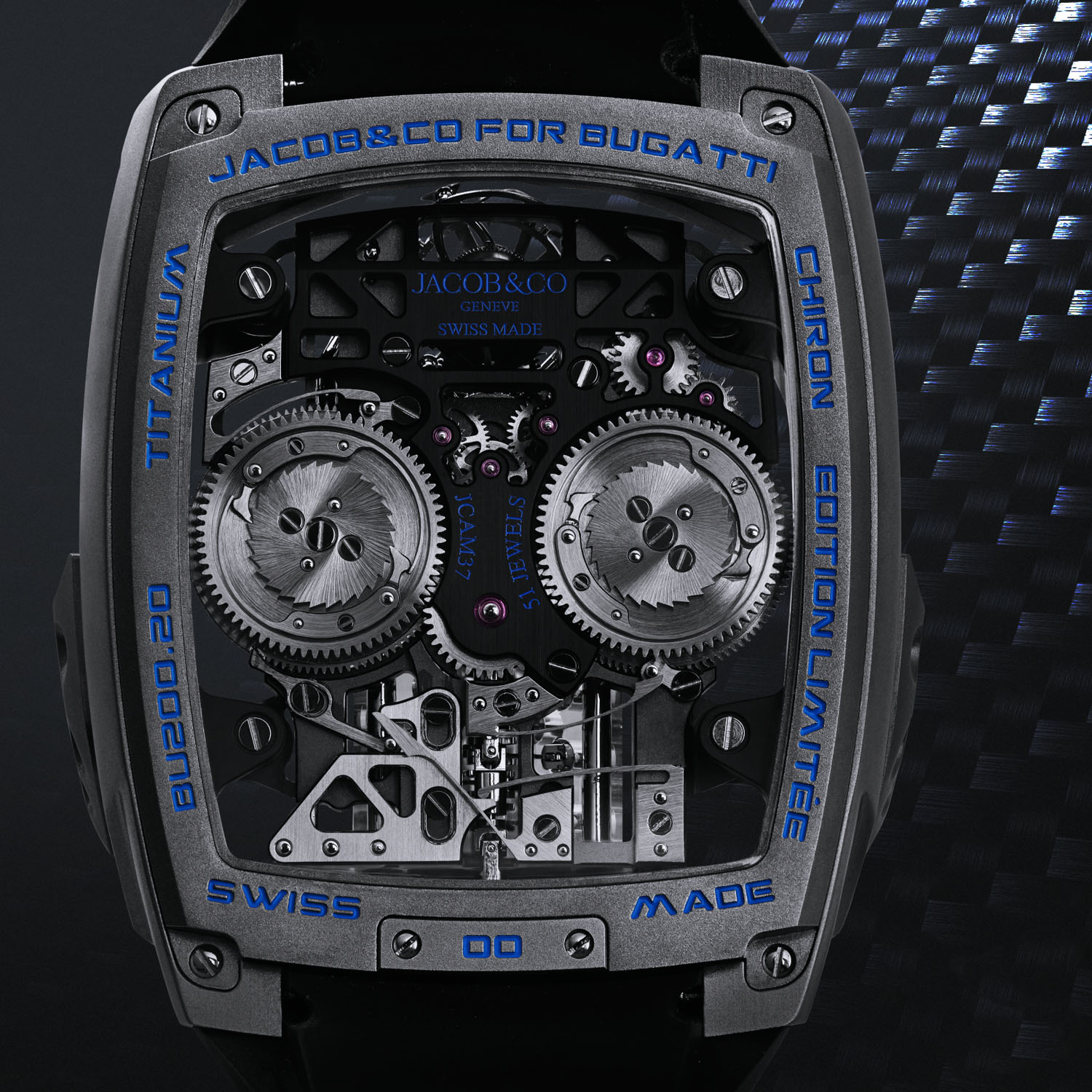 Jacob and Co Bugatti Chiron Tourbillon 6