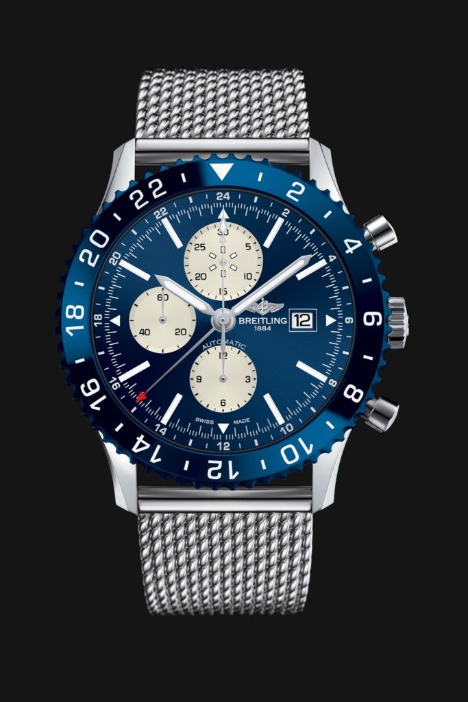 Chronoliner blue mesh