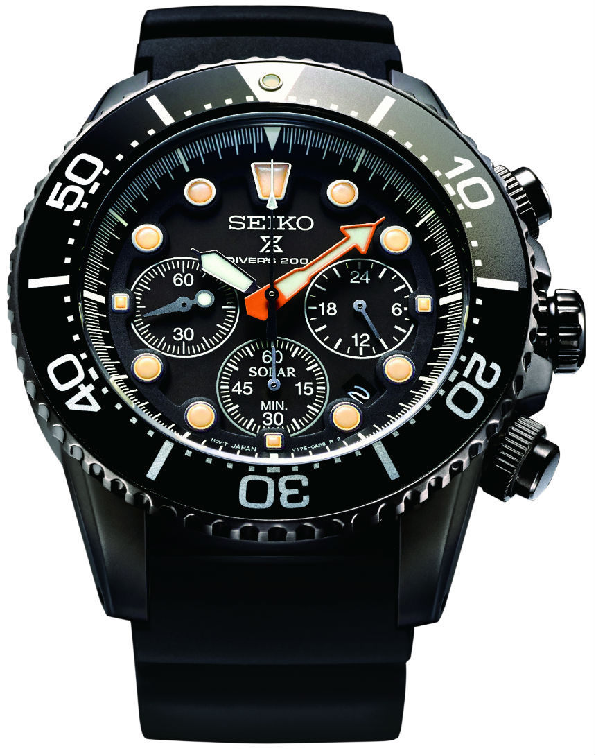Seiko Prospex Black Series SSSC673 front