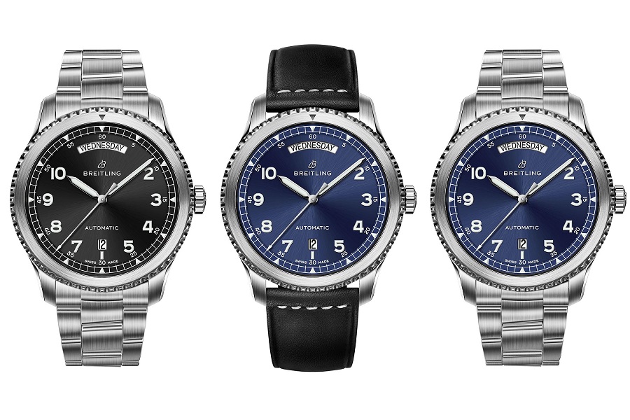 Navitimer 8 Day Date Trio