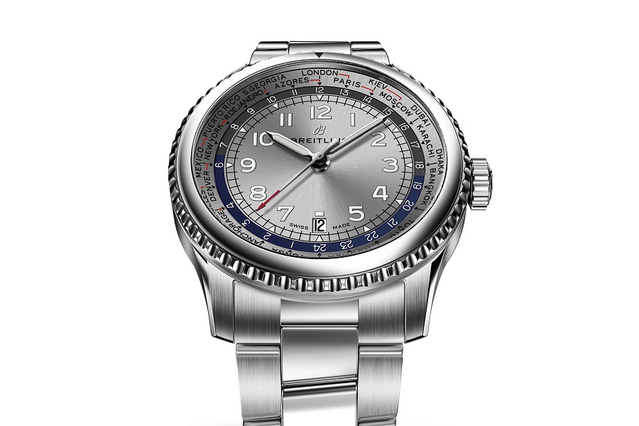 Navitimer 8 Unitime Silver 4