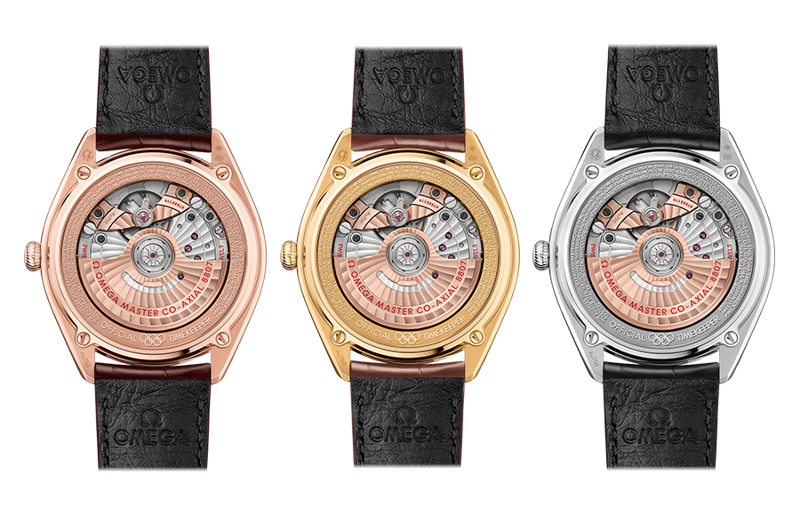 3 Seamaster Olympic Games Gold Collection Back