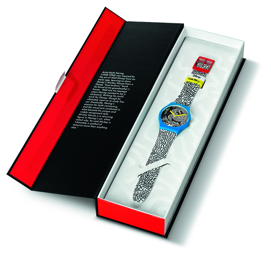 SWATCH DISNEY MICKEY MOUSE KEITH HARING 06