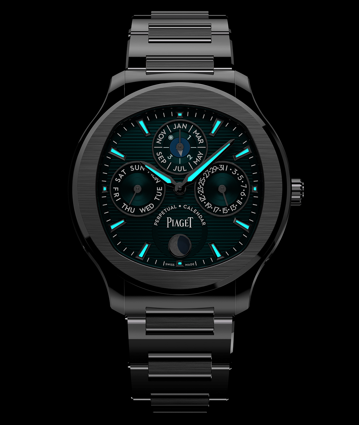 11. Piaget Polo Perpetual Calendar Ultra thin