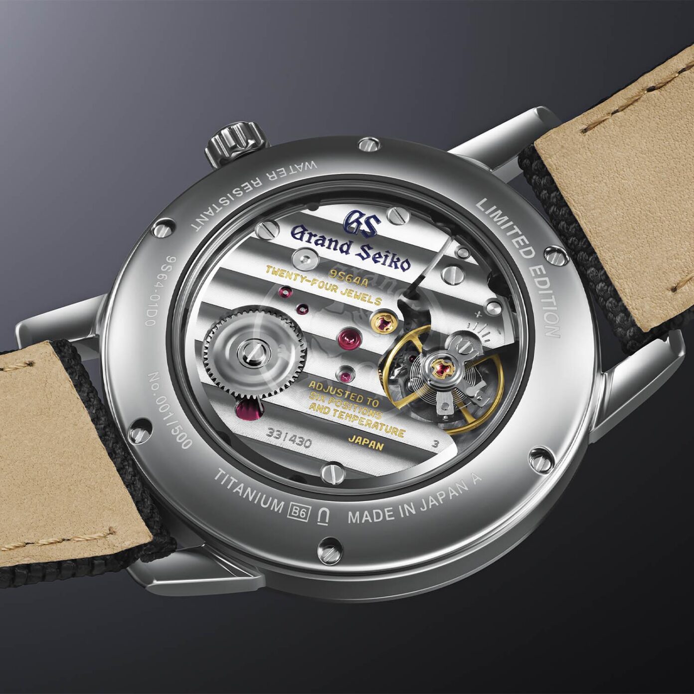Grand Seiko SBGW295 Titanium and Urushi 6 1392x1392