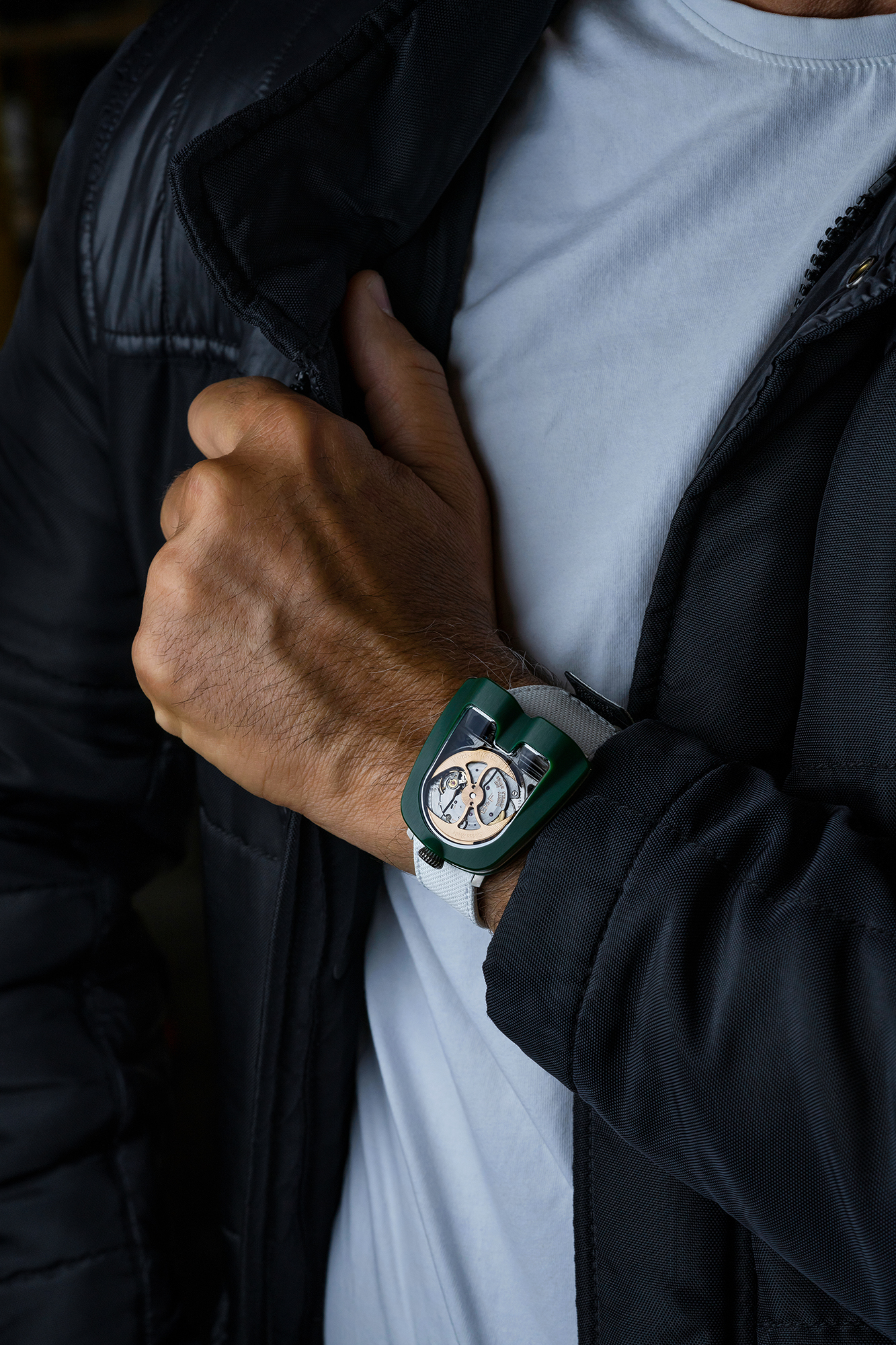 MBandF HM8 Mark 2 Green Wrist Shot 1 Lres