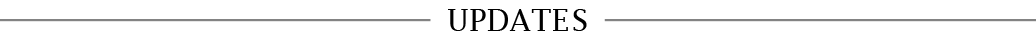 H1 UPDATES